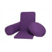 Backjack + Meditasyon Minderi  + Bolster Minderi (Mor)
